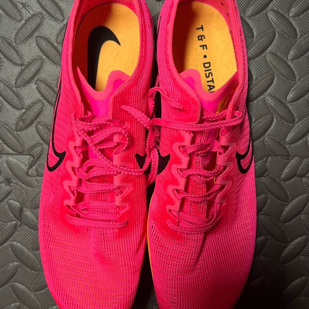 Nike Zoom Mamba 6 Pink Distance Spike Track Shoes Sz 9.5  DR2733- 600 New Sprint - Picture 6 of 12
